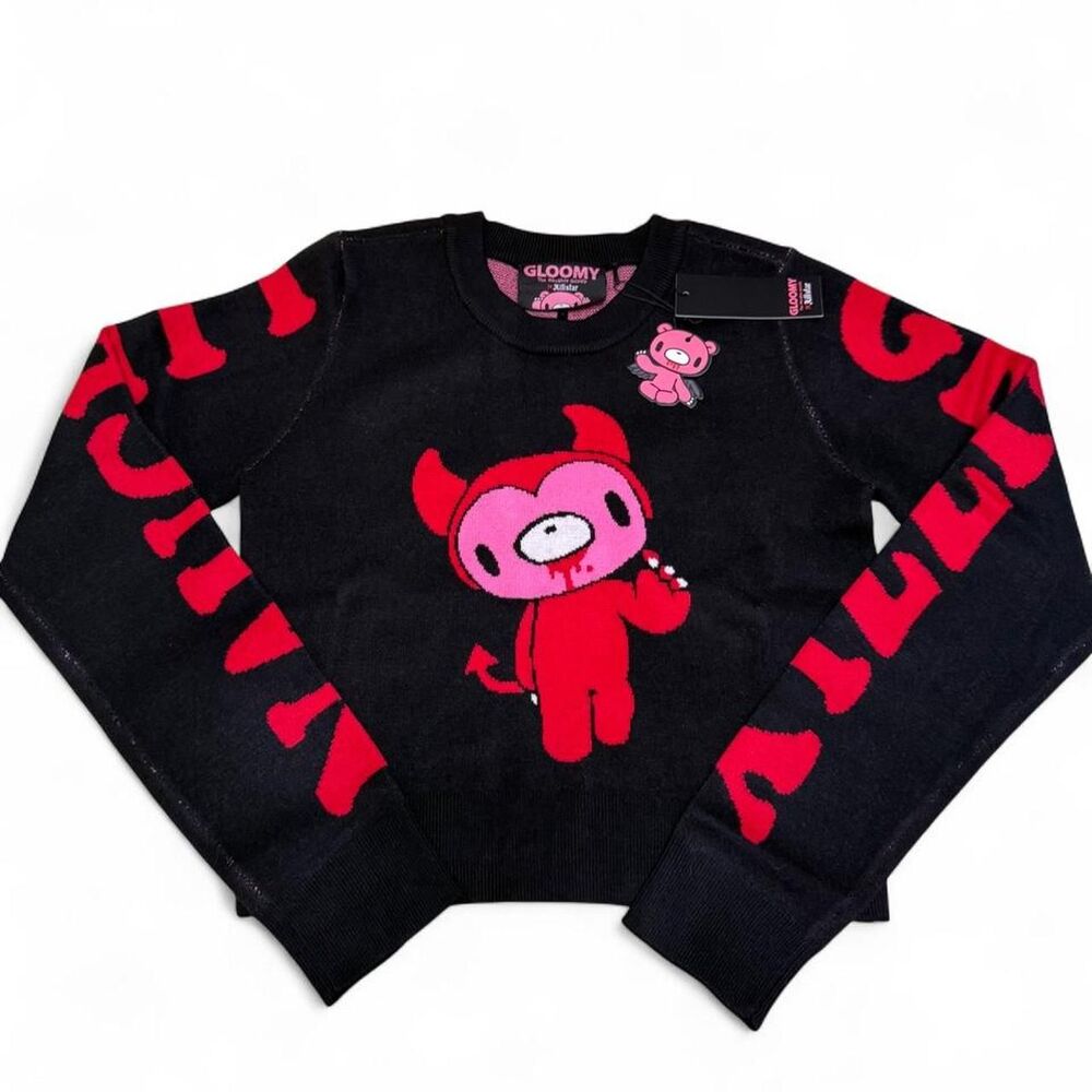 Killstar Women's Gloomy Bear Sweater